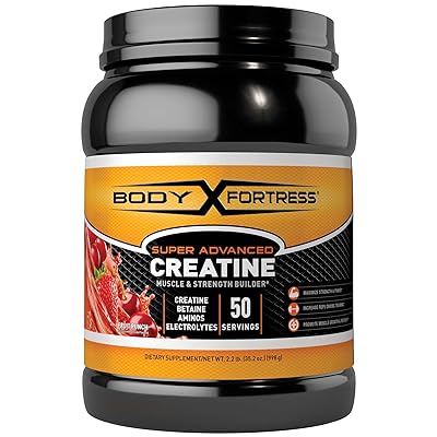 Body Fortress Super Advanced Creatine, Fruit Punch, 2.2 Pounds