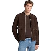 Michael Kors Men's Suede Bomber Jacket