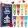 Eleanore's Diary Hand Cream Gift Set, 8Pcs Mini Hand Lotion Set, Mother's Day Gifts for Mom, Travel Size Moisturizing Hand Cream Kit for Dry Cracked Hand, Birthday Gifts for Women