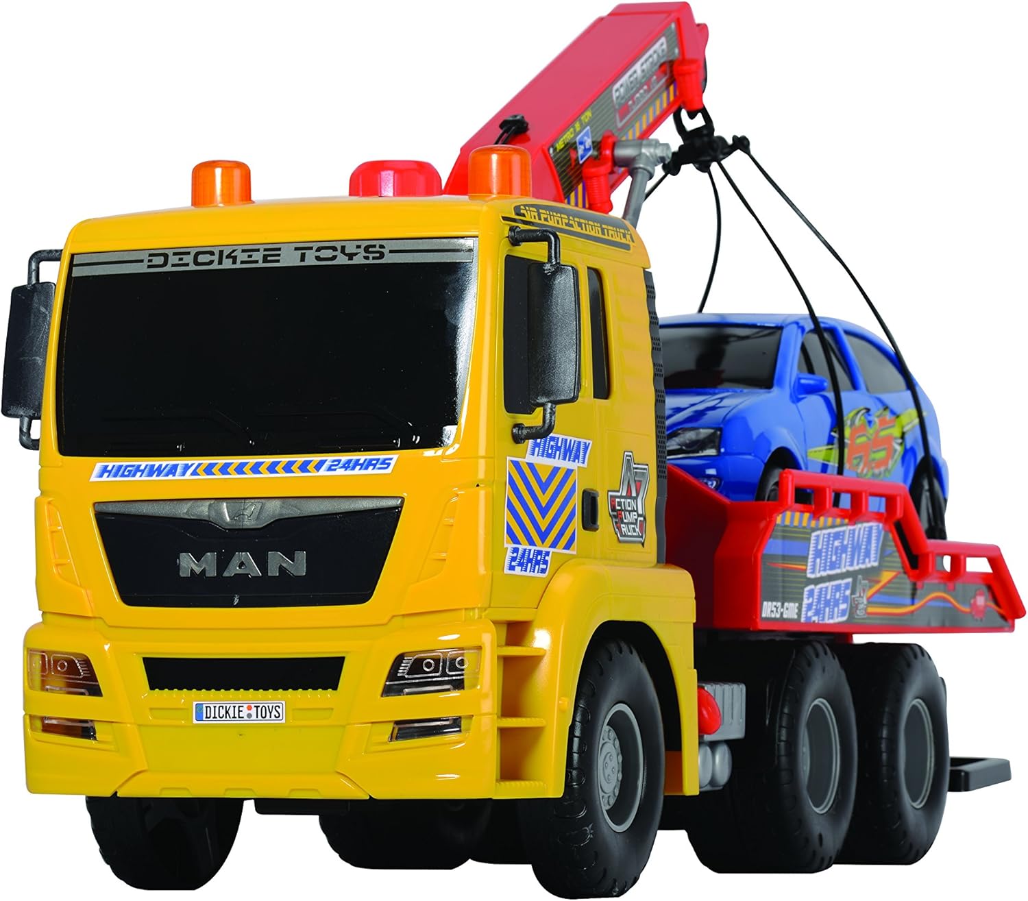 dickie toys air pump tow truck