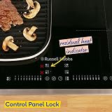 Russell Hobbs RH60IH2B414B 60cm Induction Hob Dual Flex Frame Black view 7
