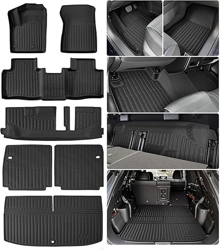 Floor Mats Cargo Mat Set For 2022 2025 Mitsubishi Outlander | Desertcart - View #6