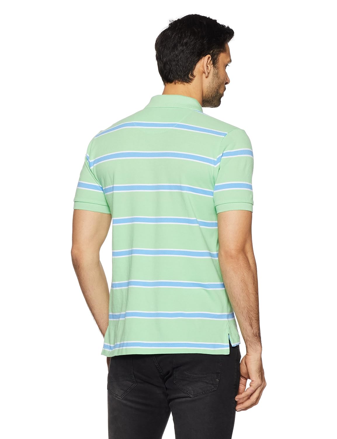us polo association men's striped regular fit polo