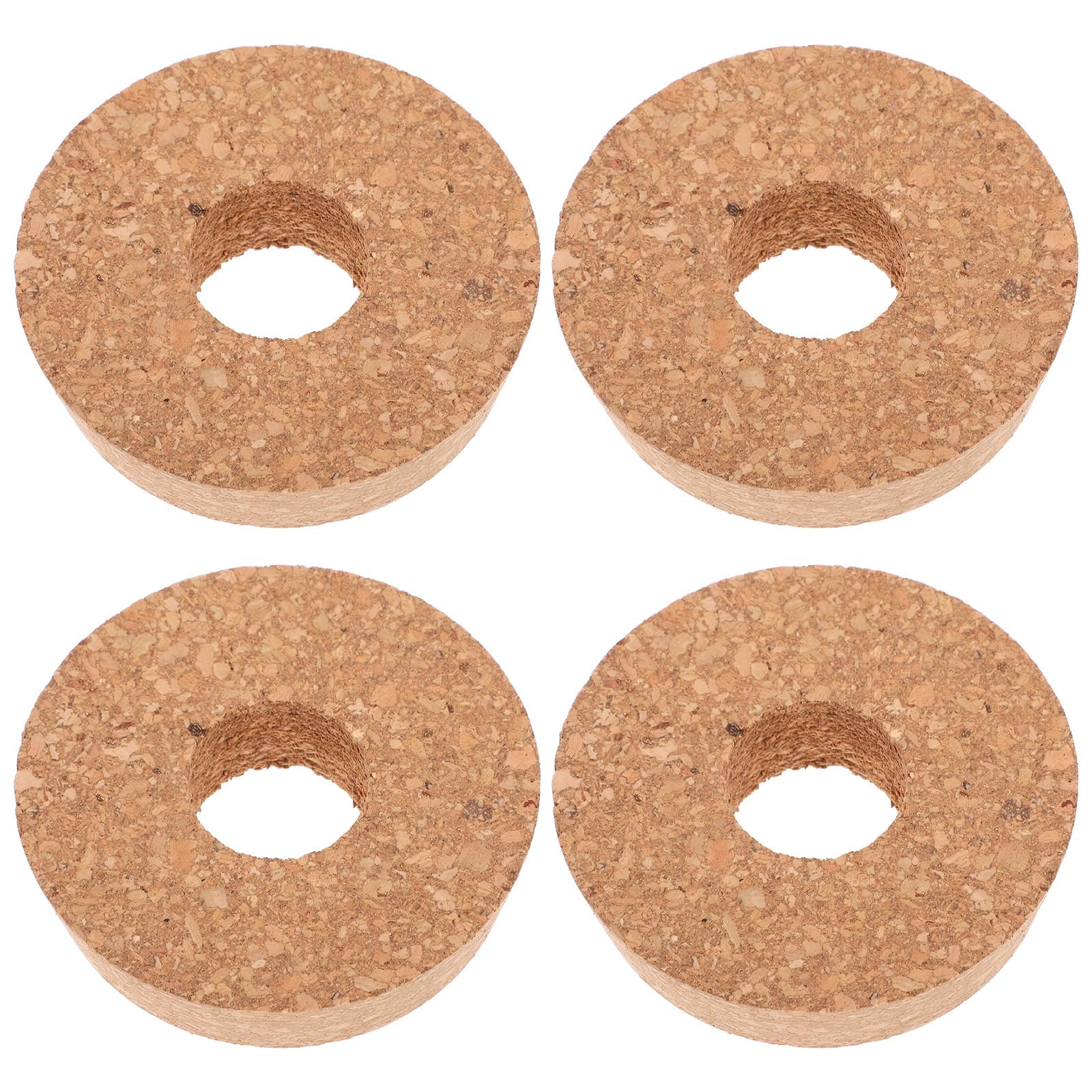 BESPORTBLE Hydroponic Vase Cork Lids with Vent Holes 4 Pcs Wooden Plant Pot Covers for Glass Vase Lid and Hydroponic Planter Supplies Compact Design for Office Desk and Bookshelf