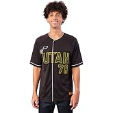Ultra Game Men&rsquo;s NBA Official Super Soft Button Down Jersey Baseball Shirt