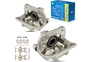 PHILTOP 19B2589+19B2588 Rear Disc Brake Caliper Assembly Fit For CL 2001 2002 2003, Element 2003 2004 2005 2006 2007 2008 2009 2010 2011, TL 1999-2008, Pair Set of 2 Rear Driver and Passenger Side