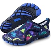 SEEKWAY Barefoot Water Shoes for Kids - Wide Toe Box and Quick-Dry Sand Shoes Toddler for Hiking Swim Beach Pool Kayak Sport Accessories, Camping Essentials Non-Slip for Boys Girls Sizes