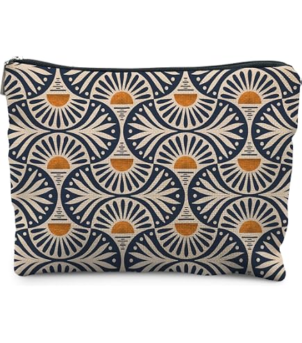 Studio Oh! Kosmetiktasche Avocado-Design - Wasserabweisende Clutch, 21x14x7 Cm, Mit Reißverschluss