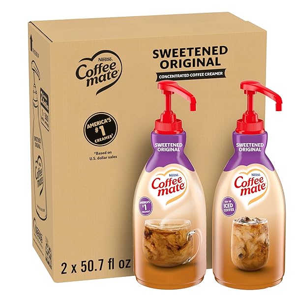 NESTLE COFFEE MATE COFFEE CREAMER, SWEETENED ORIGINAL, CONCENTRATED...