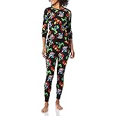 Amazon Essentials Disney | Marvel | Star Wars Women's Snug-Fit Cotton Pajama Sleepwear Sets