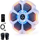 LOLBOX Music Boxing Machine for Adults Kids,Smart Boxing Pad Training Machine,Wall Target Punching Workout for Kids,Reflex Training Suitable for Home,Office,Gym,Fun Fitness Equipment