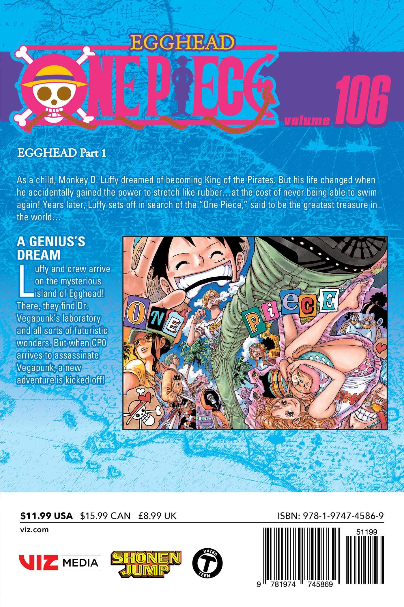 One Piece, Vol. 106