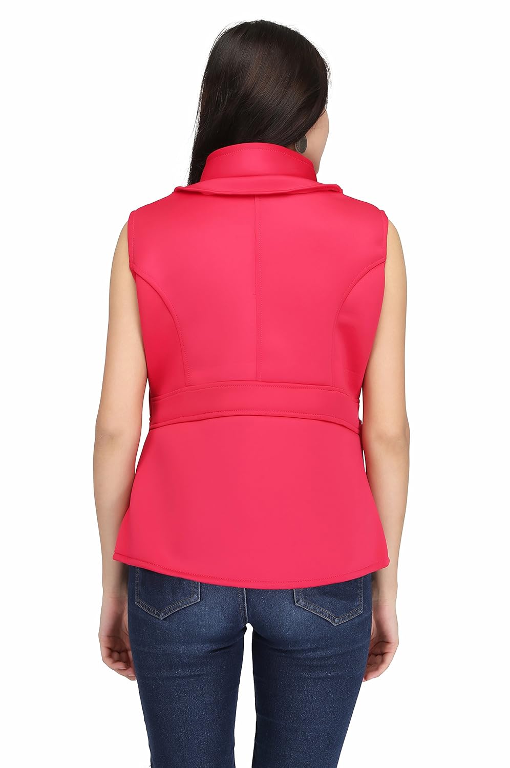 high hill spandex sleeveless jacket for women