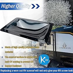 GEATaaT RV Skylight Outer Dome,18"x 26" OD