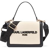 KARL LAGERFELD Women's Simone Solid Satchel Crossbody