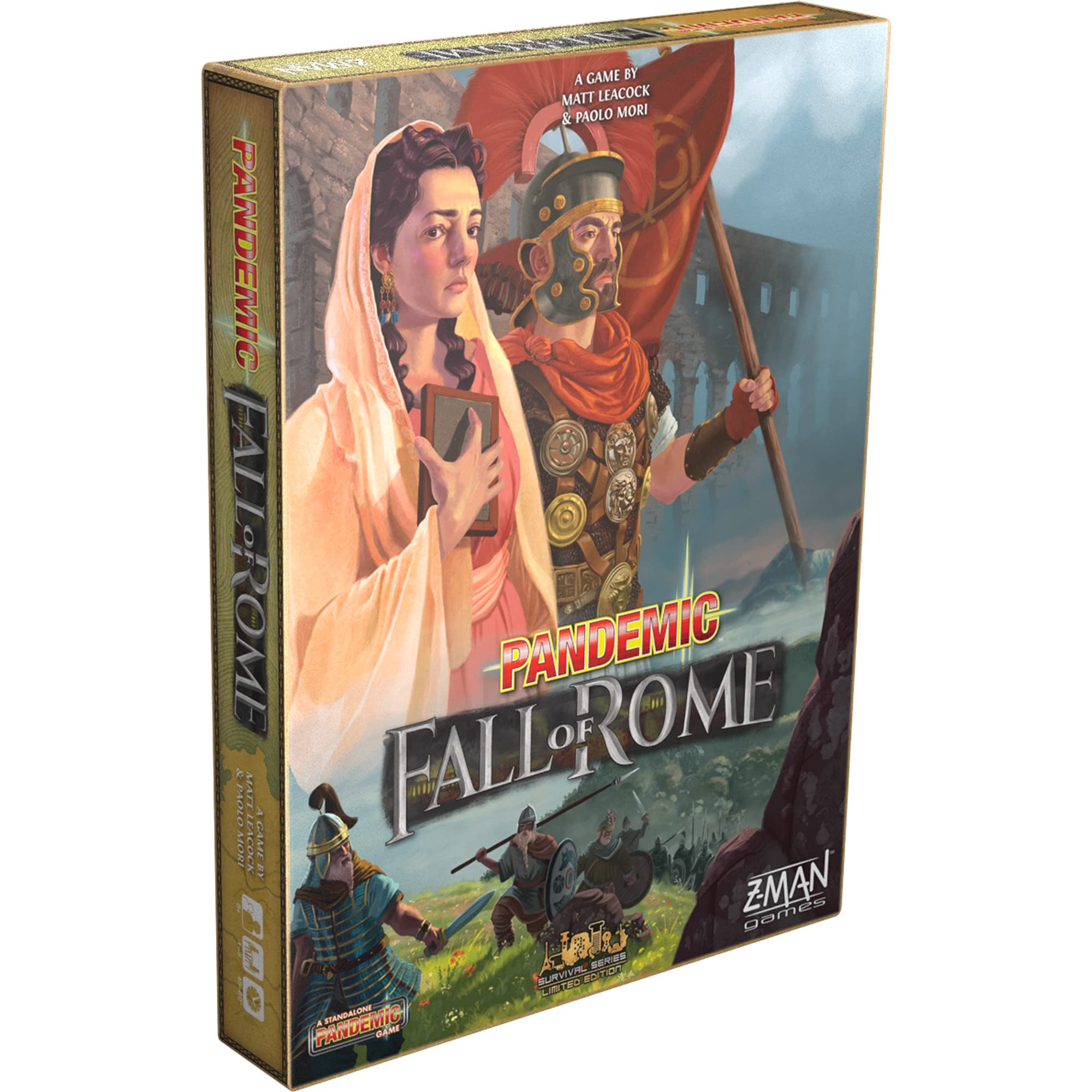 Z-Man Games, Pandemic Fall of Rome, Board Game, Ages 8+, For 1 to 5 Players, 45-60 Minutes Playing Time โ image 1