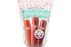 Goodpop Organic Freezer Pops No Sugar Added Variety 24 Count - 1.79 oz pops