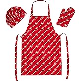 Northwest NFL unisex-adult 3-piece Apron, Oven Mitt and Chef Hat Set