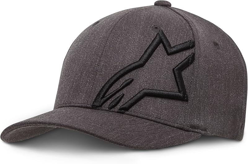 Alpinestar Corp Shift 2 Flexfit Cap, Homens, Cinzento (Dk Heather Gray/Preto), L/XL