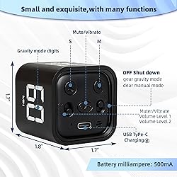 VEWINGL Cube Productivity Timer, 5/10/30/60 Min