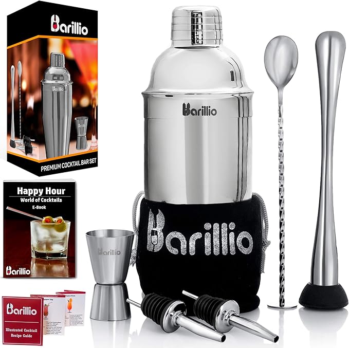 Barillio Elite Cocktail Shaker
