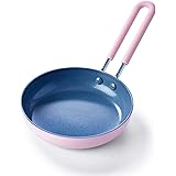 GreenPan Mini Healthy Ceramic Nonstick Pink Egg Pan, 5"