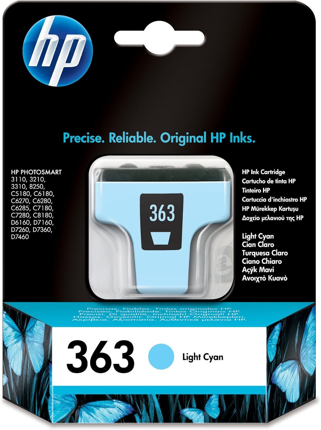 hp 363 black