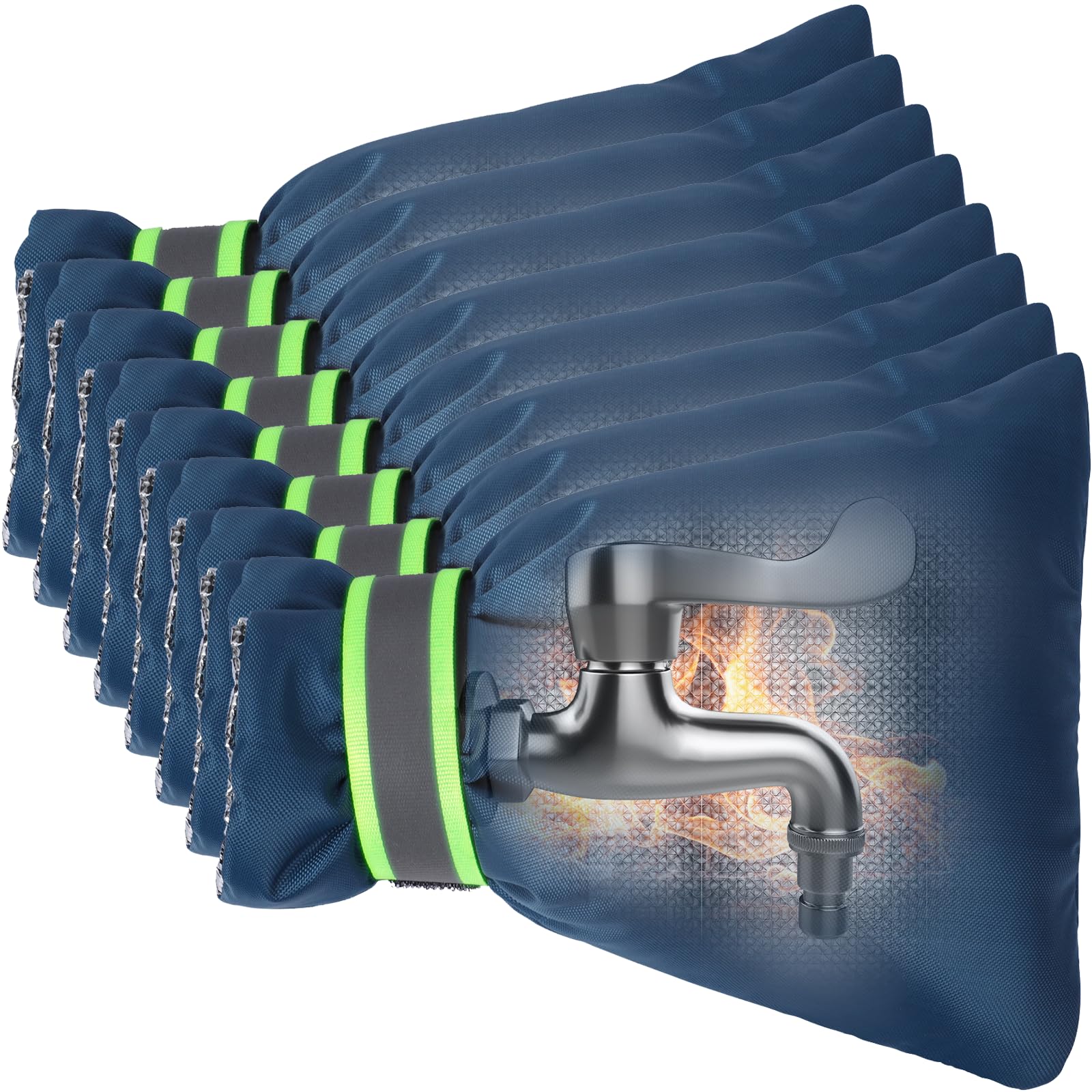 Outdoor Faucet Covers for Winter Freeze Protection, Kanosan 8.3