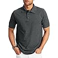 Hanes Men’s X-Temp Short Sleeve Polo Shirt, Midweight Men's Shirt