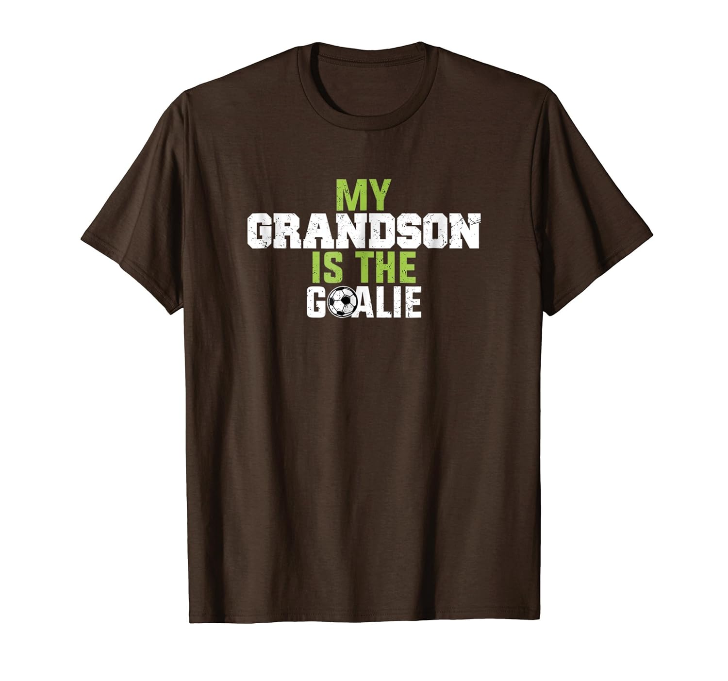 Soccer Grandparent Goalie T-Shirt for granma grampa-anz