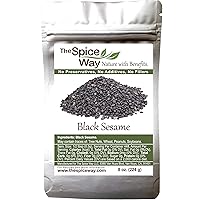 The Spice Way Black Sesame Seeds - 8 oz