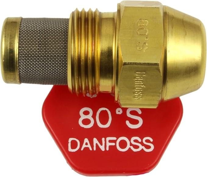 Danfoss Oil Fired Boiler Burner Nozzle 2.50 x 80 S USgal/h ° Degree