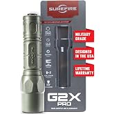 SureFire LED Flashlight - G2X Pro 600 Lumens 8,700 Candela - Forest Green | G2X Pro Dual Output Hybrid Beam LED Flashlight w/ Click Tailcap Switch - Mil-Spec Hard Anodized IPX7 Forest Green