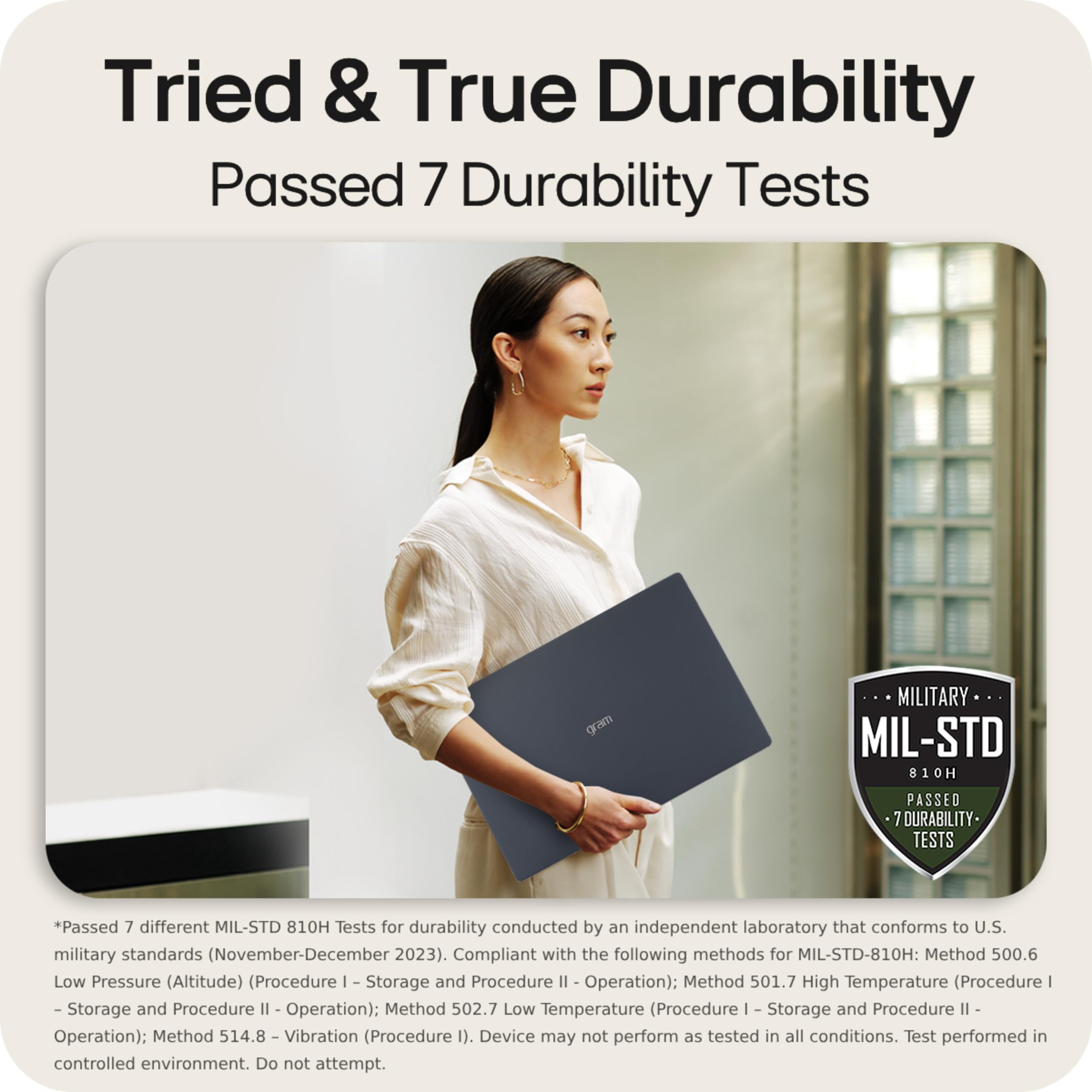 LG gram Pro 2 in1 16-Inch Lightweight and Versatile Laptop Intel Evo Edition - Intel Core Ultra 7 16GB RAM 1TB SSD - Black