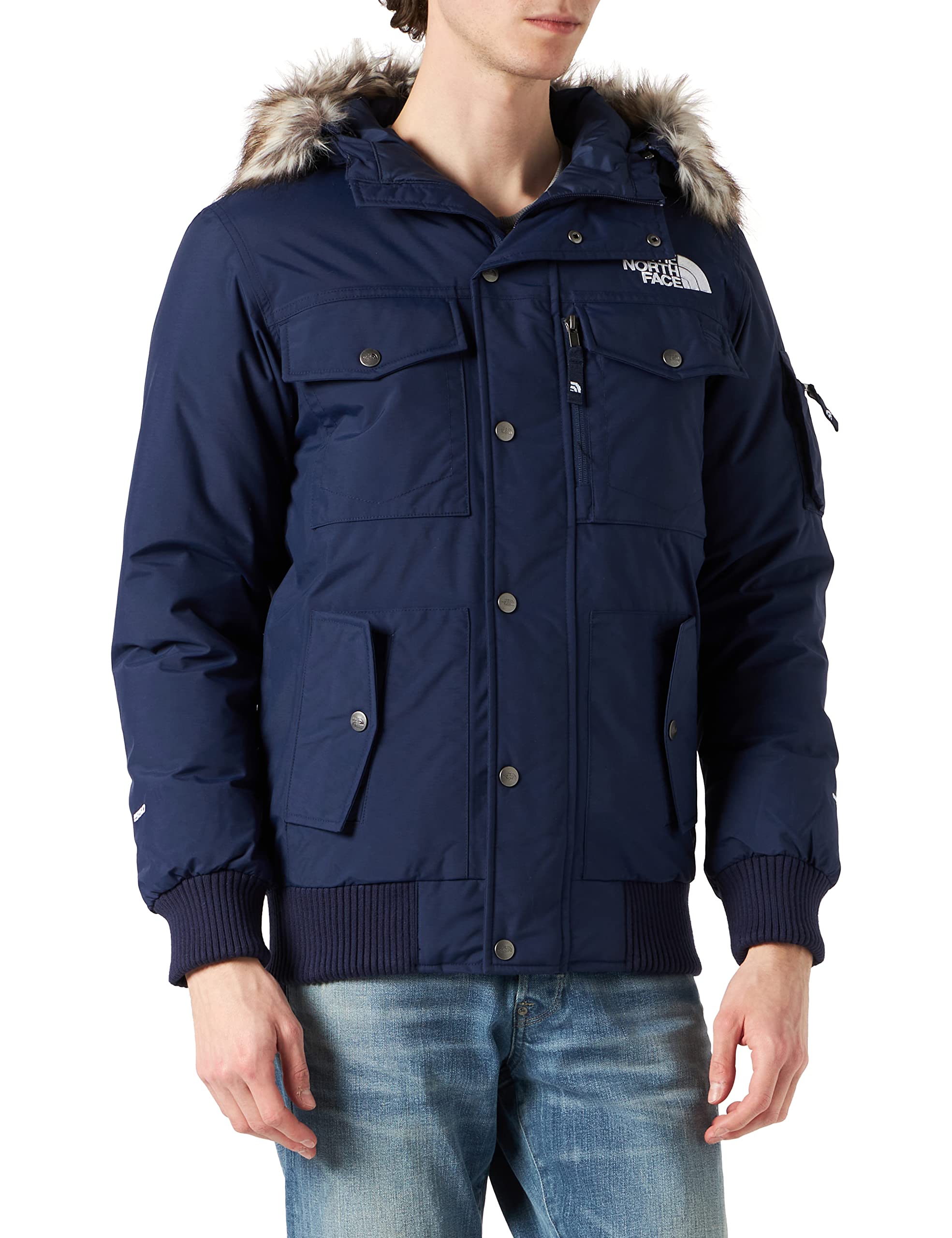 The North Face M Gotham Jacket Insulated Down - Montague Blue, X-Small