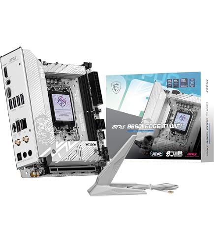 Amazon.com: MSI MPG B860I Edge TI WiFi Motherboard, Mini-ITX