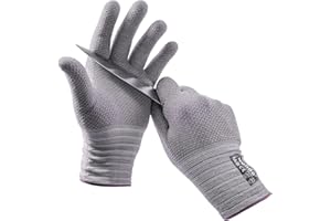 LANON wahoo Food Grade Cut Resistant Gloves, 21 Gauge B.COMB Air, Cut Proof Level 5, Extreme Lightweight, Thin, Breathable, A