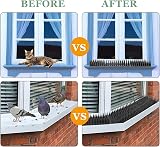 Apluskis Upgraded Bird Spikes 20 Pack 6m Outdoor Deterrent Fence Black view 6