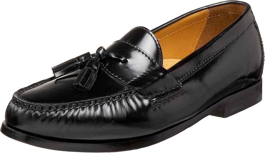 pinch tassel loafer