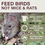 Swissinno Davos Bird Feeders Hanging Station Dual Chamber No Mess view 2