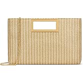 KKXIU Clutch Purse for Women Vegan Leather Evening Bag Formal Handbag for Wedding Party Prom Bridal