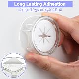 Alyvisun 6Pcs Aesthetic Self-Adhesive Towel Hooks No Drilling view 4