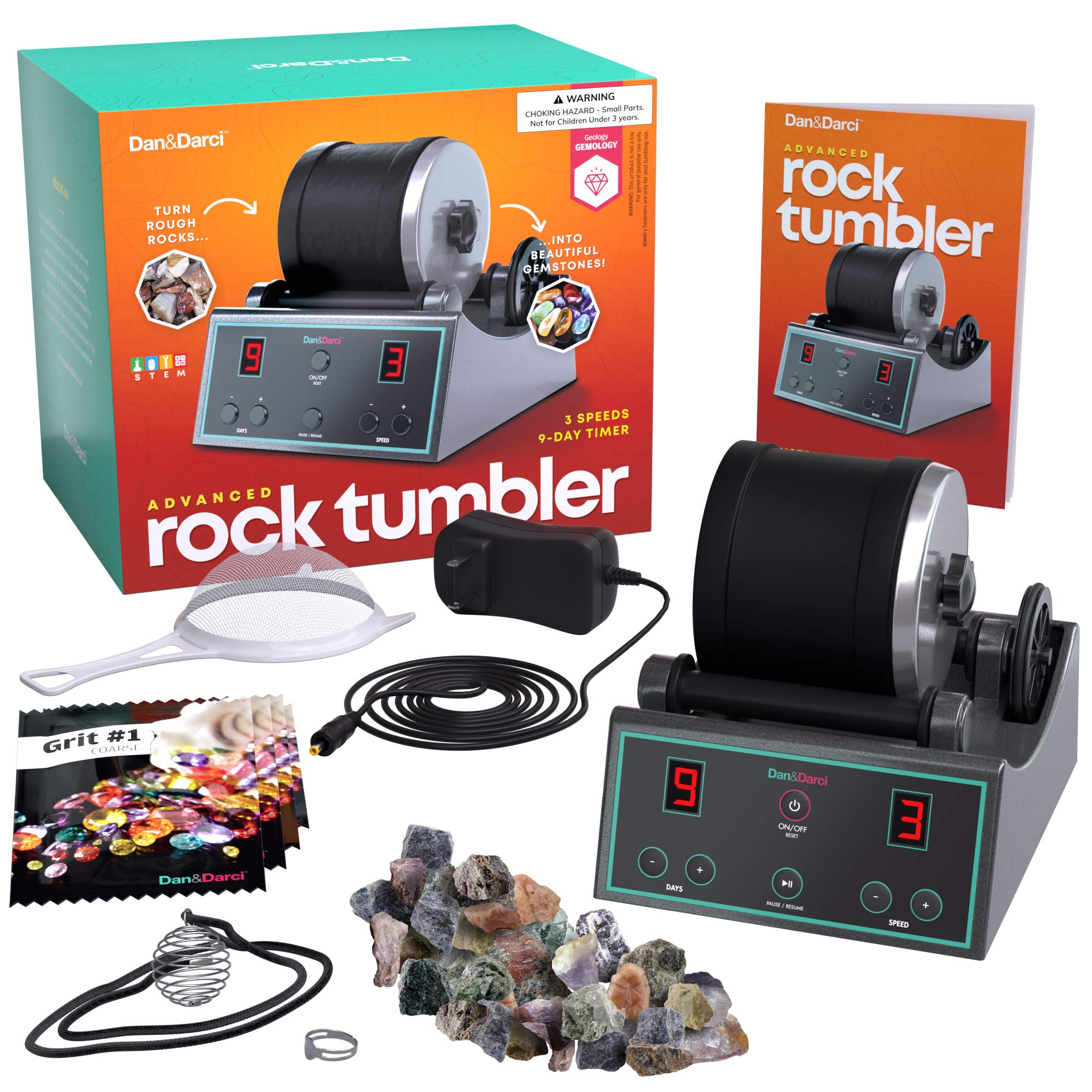 Rock Tumbler Amazon Professional Hobby Rocks Polisher For Kids