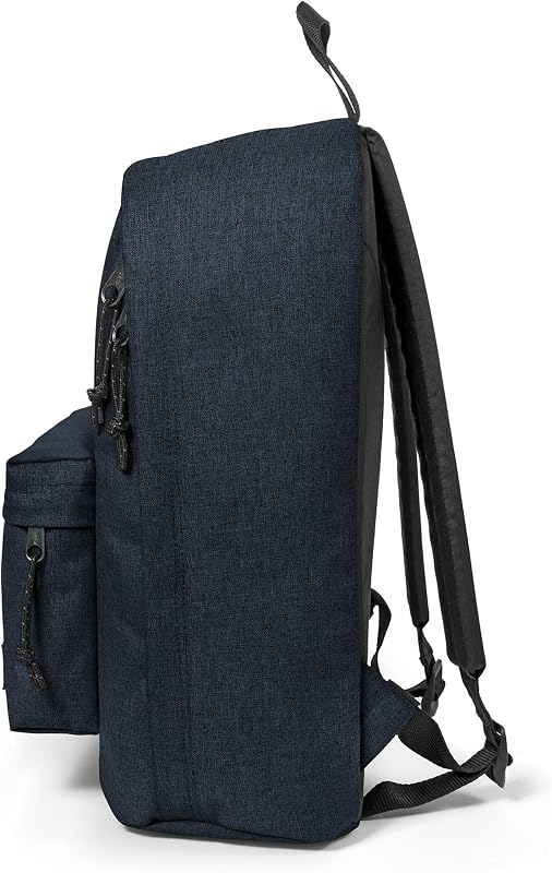 Out of Office Sac à dos 27L (44 x 29,5 x 22 cm), compartiment ordinateur 13–15”, sac école et travail résistant et déperlant avec bretelles rembourrées - TRIPLE DENIM