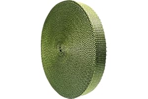 Alshurlife Tree Tie Straps 50 Feet x 3/4 inch Tree Support Straps for Staking and Guying Young Trees Straight and Storm Protection Nylon Plant Tie Rope for Support, Straightening