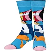 Odd Sox - Kellogg’s Toucan Sam Crew Socks – Fun Froot Loops Cereal Print – Colorful Novelty Socks for Men & Women – Great Gift Idea
