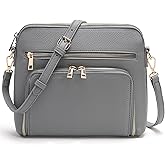 Goinsound Vegan Leather Crossbody Bags for Women,Fashion Shoulder Purse with Adjustable Guitar Strap