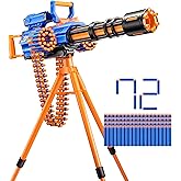 X-Shot Insanity Motorized Rage Fire by ZURU 72 Darts, Air Pocket Technology Darts, Dart Storage, Blasting Power, Auto Feeding Belt, Tripod &amp; Scope, Outdoor Toy for Boys, Girls, Teens, Adults
