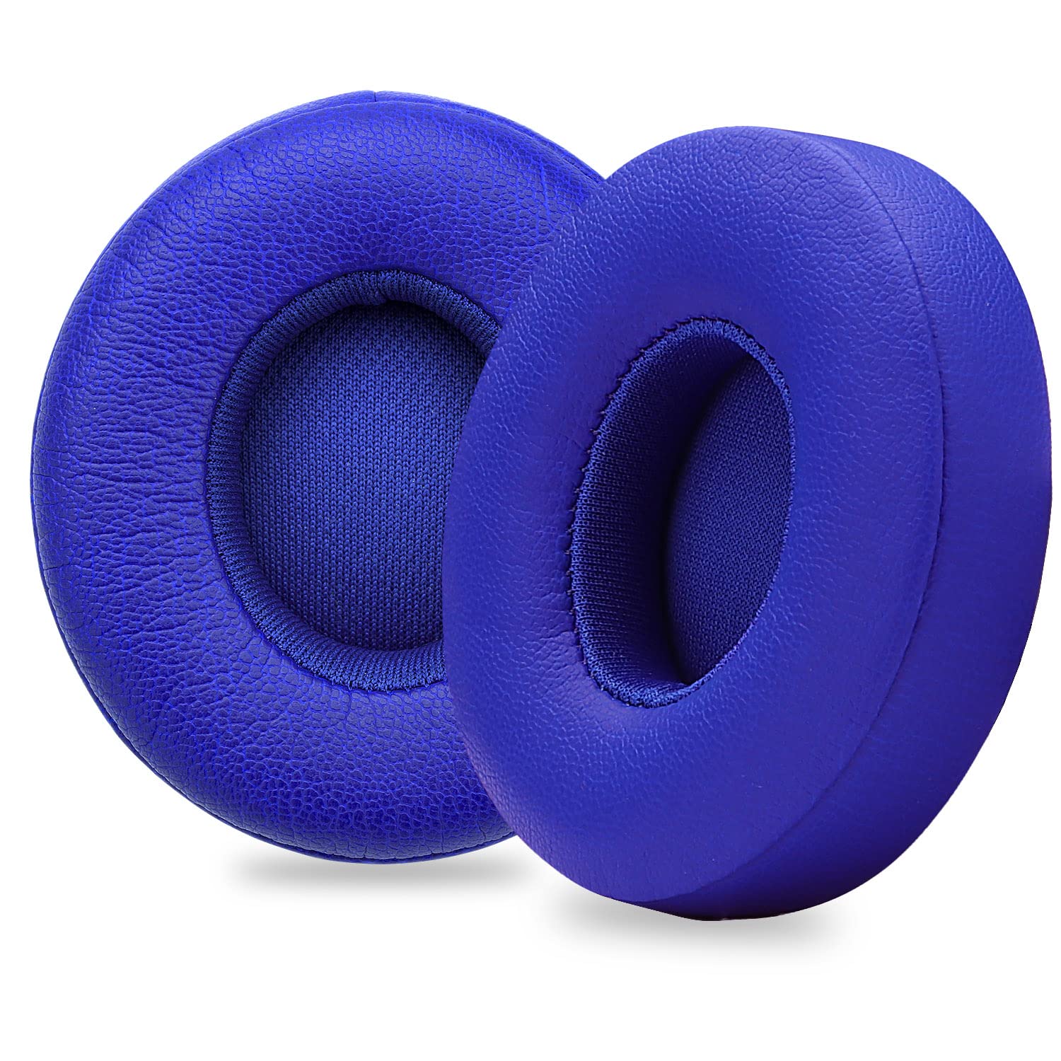 YOCOWOCO Replacement Ear Pads Cushions for Beats Solo 2 Wireless/Solo 3 Wireless On-Ear Headphone, Earpads with PU Leather and Memory Foam,Navy Blue