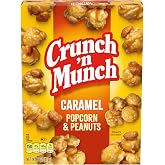 CRUNCH 'N MUNCH Caramel Popcorn with Peanuts, 6 oz.